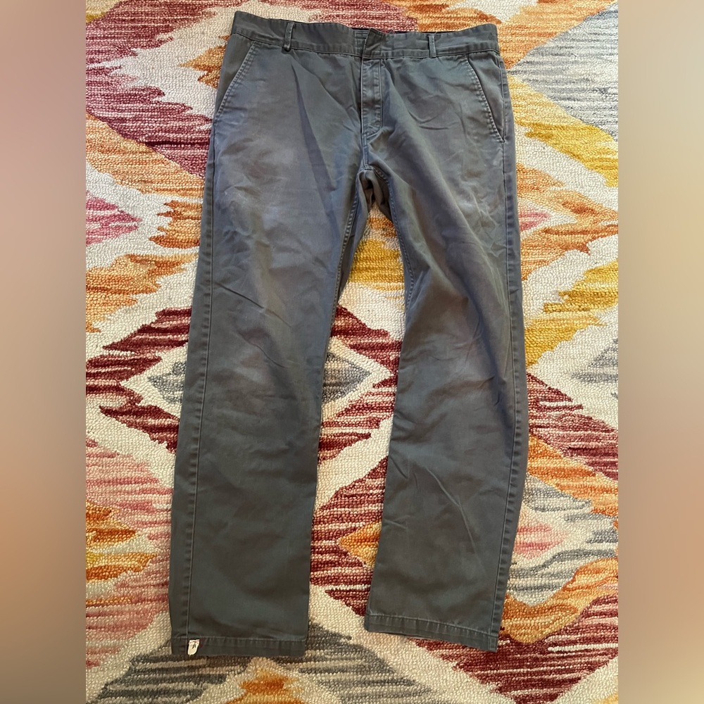 Altamont Charcoal Chinos for Men 38x36